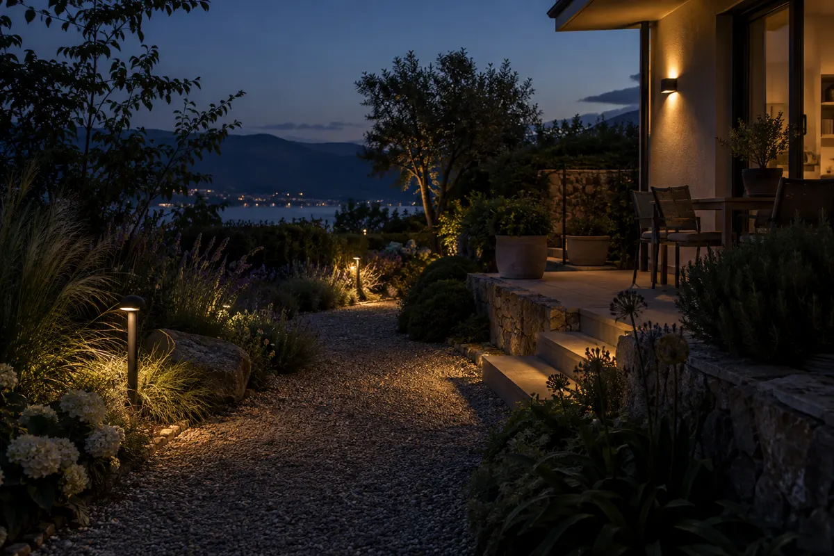 Illustration du guide Éclairer le jardin sans effacer la nuit