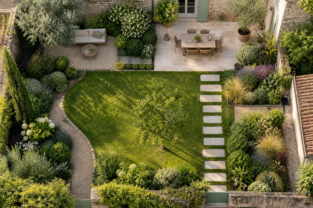 Illustration du guide Faire le plan de son jardin : partez des usages, pas des achats